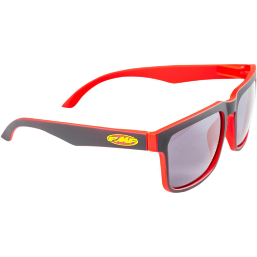 FMF Racing - FMF Racing Sunglasses - 013908 - Black/Red/Mirror Lens