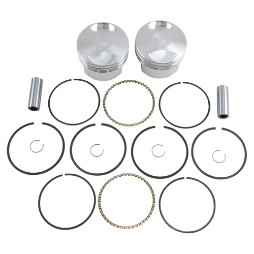 Wiseco - Wiseco K Piston Kit (73ci., Domed) - Standard Bore 3.498in., 10.5:1 Compression - K1685