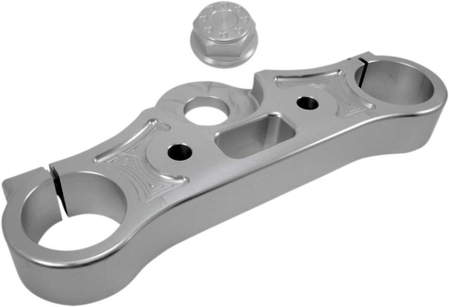 Joker Machine - Joker Machine Dyna Upper Triple Tree - Clear Anodized - 10-330S