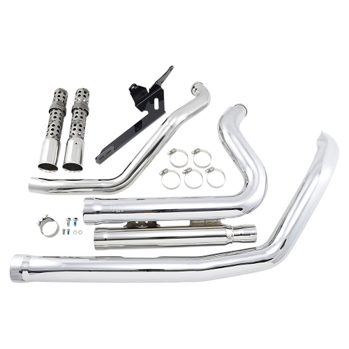 Cobra - Cobra Speedster 909 Exhaust System - Chrome - 6704
