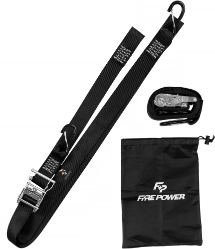 Fire Power - Fire Power 2in. Ratchet Tie-Downs with Soft-Tie - A4