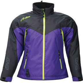 Arctiva - Arctiva Pivot 7 Womens Jacket - 3121-0835 - Black/Purple - Medium