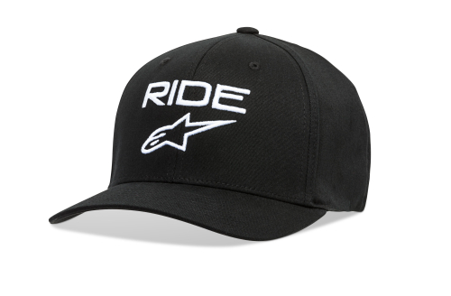 Alpinestars - Alpinestars Ride 2.0 Hat - 1019-81114-1020-L/XL - Black/White - Lg-XL