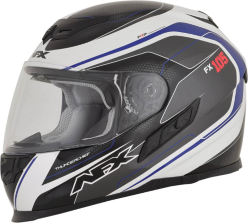 AFX - AFX FX-105 Thunder Chief Helmet - 01019729 - Blue - Large