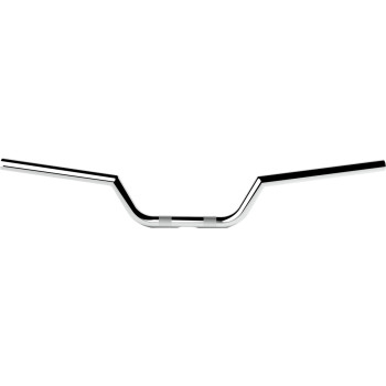 LA Choppers - LA Choppers 1in. Valley Handlebars - Chrome - LA-7332-01