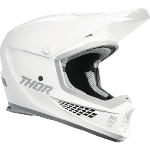 Thor - Thor Sector 2 Solid Helmet - 0110-8162 - Whiteout - Small