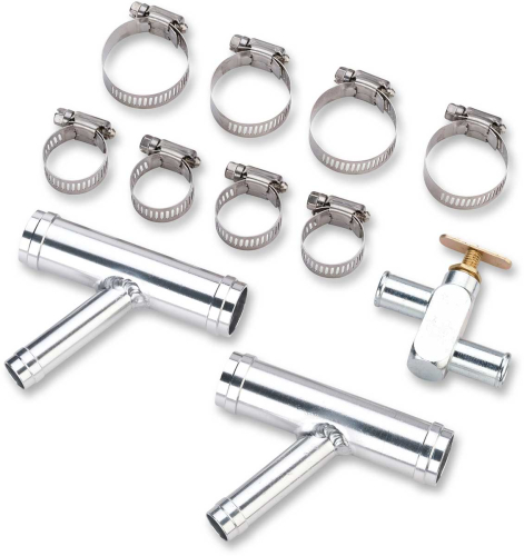 Moose Utility - Moose Utility Y-Fitting with Shutoff Valve Kit - 1in. to 5/8in. Hose - Z17554