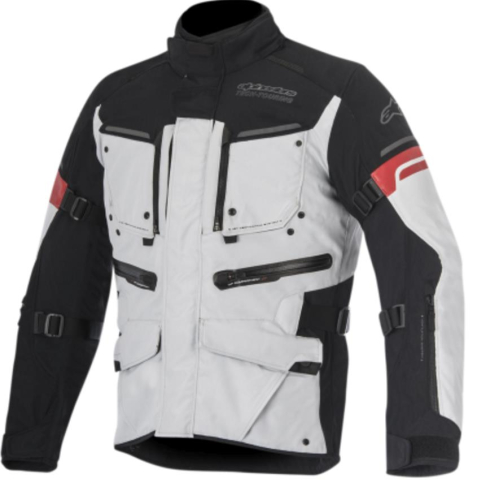 Alpinestars - Alpinestars Valparaiso 2 Drystar Jacket - 32040169213L - Light Gray/Black - Large