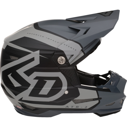 6D - 6D ATR-2 Torque Helmet - 12-3209 - Black/Charcoal - 2XL