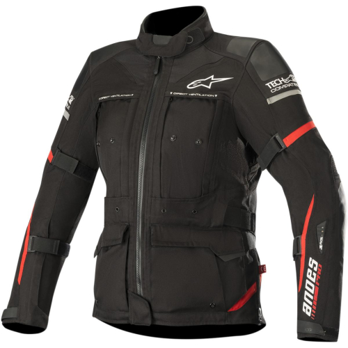 Alpinestars - Alpinestars Stella Andes Pro Drystar Tech Air Womens Jacket - 3217119-13-2X - Black/Red - 2XL