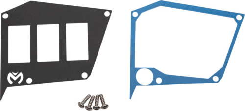 Moose Utility - Moose Utility Switch  Dash Plate - Blue - 100-5067-PU