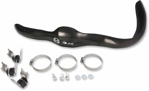 Moose Racing - Moose Racing Pipe Guard by E Line for 4-Stroke Exhaust - FMF Megabomb - 1861-1178