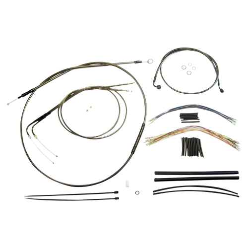 Magnum - Magnum Black Pearl Handlebar Installation Kit for 12-14in. Ape - 487571