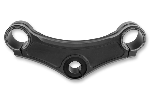 RSD - RSD Top Triple Clamp - Black Ops without Riser Holes - 0208-2105-SMB