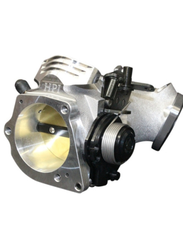 Horsepower - Horsepower Big Bore 55mm Throttle Body - 1.66in. Intake Runner - Natural Finish - HPI-55D6-16