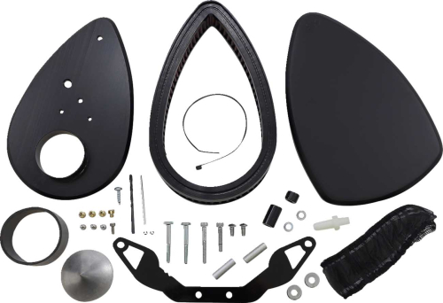 Baron Custom Accessories - Baron Custom Accessories Big Air Kit - Smooth Black - BA-2020-00B