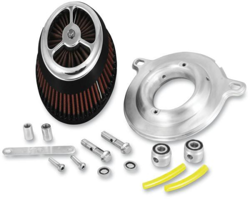 Alloy Art - Alloy Art Moto Intake Kit - Chrome - MI2-1