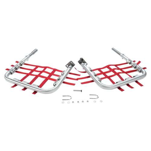 DG Performance - DG Performance Alloy Nerf Bars - Alloy Bar - Red Web - 60-2110