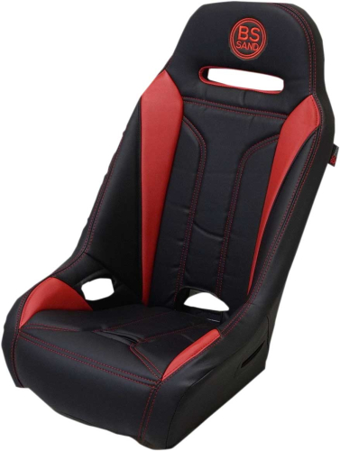 BS Sand - BS Sand Extreme Seat - Double T - Black/Red - EBURDDT20