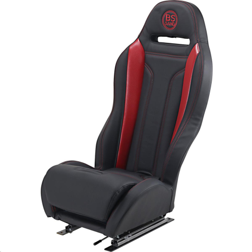 BS Sand - BS Sand Performance Seat - Double T - Black/Red - PBURDDTKW