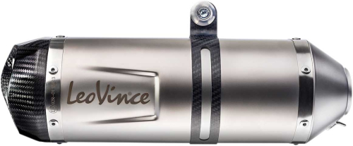 Leo Vince - Leo Vince LV One Evo Slip-On - Stainless Steel Muffler - 21/4in.  x 103/5in. - 9772