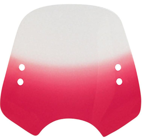 Memphis Shades - Memphis Shades The Shooter Bar Mount Windshield - Gradient Ruby - MEM1612