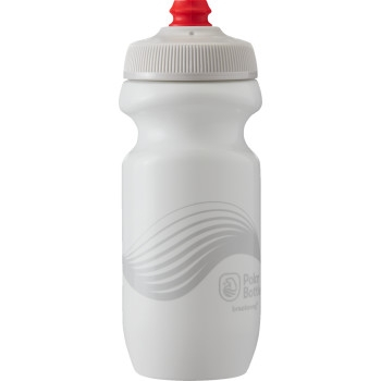 Polar Bottle - Polar Bottle Wave Water Bottle - White - 20oz. - SWB20OZ09