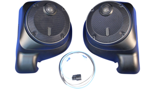J&M - J&M Rokker XXR Series 6.71in. Rear/Fairing Lower Speaker Kit - HLRKW-6712TWXXR