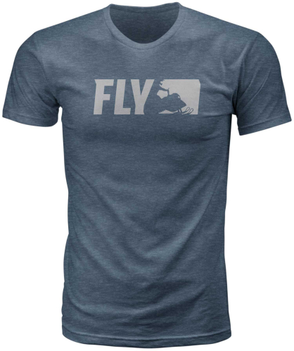 Fly Racing - Fly Racing Fly Primary T-Shirt - 352-0522L - Indigo - Large