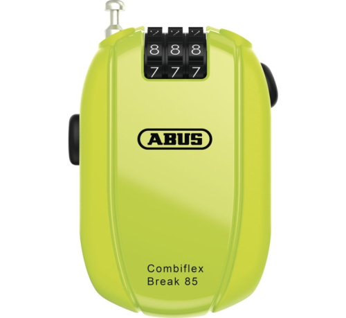 Abus - Abus Combiflex Lock - Neon Yellow - 85cm. - 95460