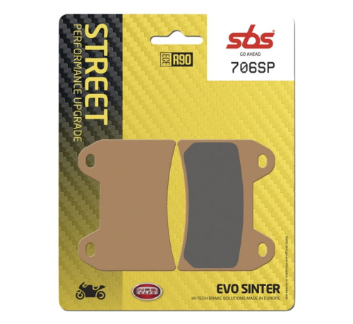 SBS - SBS Sintered-Modern Large Displacement Brake Pads - 706SP