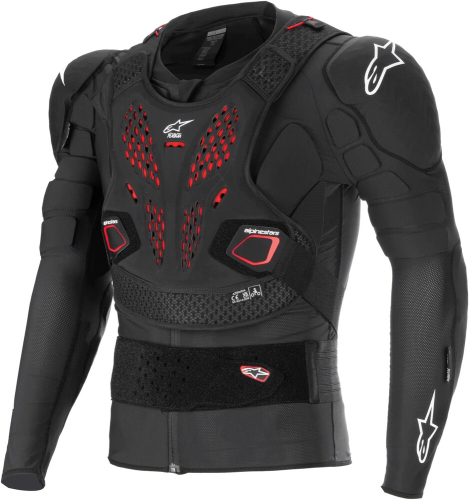Alpinestars - Alpinestars Bionic Pro V3 Plasma Protection Jacket - 6500125-132-XXL - Black/Red/White - 2XL
