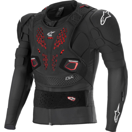 Alpinestars - Alpinestars Bionic Pro V3 Plasma Protection Jacket - 6500125-132-M - Black/Red/White - Medium