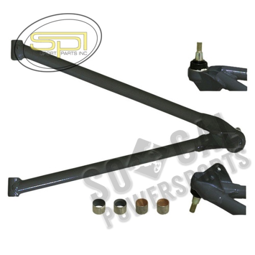 SP1 - SP1 Chrome Moly Lower A-Arm - Black - SM-08662R