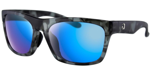 Bobster Eyewear - Bobster Eyewear Route Sunglasses - BROU003H - Matte Gray Tortoise/HD/Light Blue Revo - OSFA