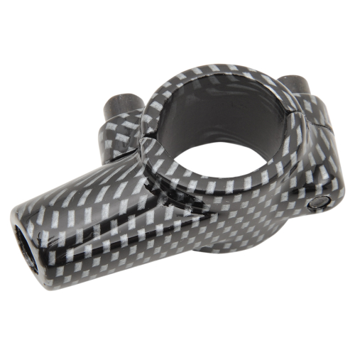 Emgo - Emgo Handlebar Mirror Mount for 7/8in. Handlebar - Carbon Fiber - 20-28122