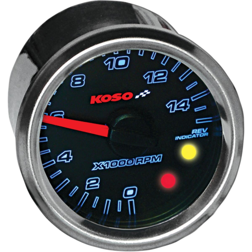 Koso North America - Koso North America GP II Style Universal Tachometer - BA486W00