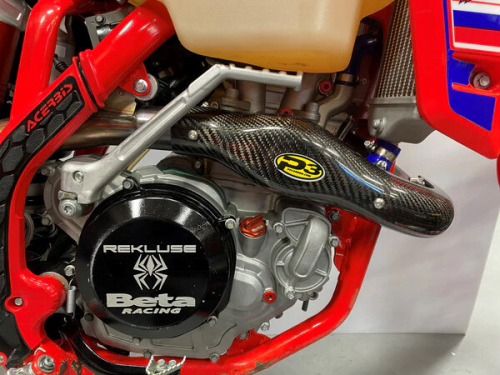 P3 - P3 Carbon Fiber Header Heat Shield - 211098-FMF