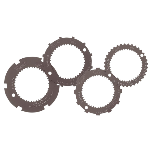 Barnett - Barnett Scorpion Clutch Lock Plates Set of 4 - 638-30-80001