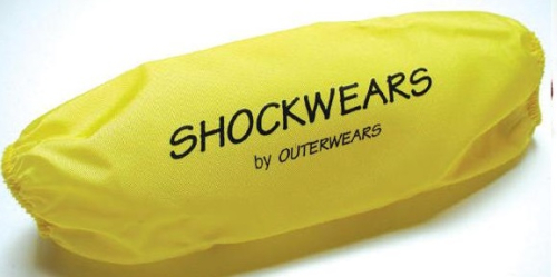 Outerwears - Outerwears Shockwears Shock Cover - Rear/Yellow - 30-1007-04