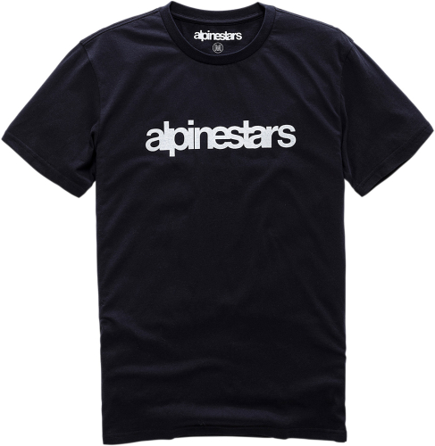Alpinestars - Alpinestars Heritage Word Premium T-Shirt - 12107300610M - Black - Medium