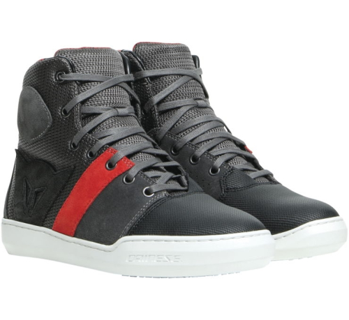 Dainese - Dainese York Air Womens Shoes - 202775216-06D-38 - Black/Red - 6