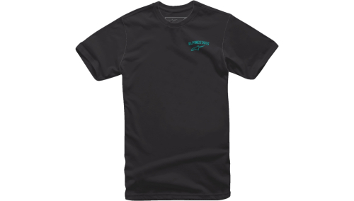 Alpinestars - Alpinestars Speedway T-Shirt - 12137260010L - Black/Turquoise - Large