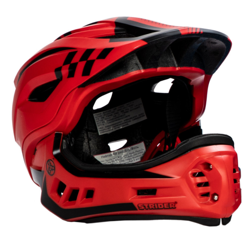 Strider - Strider ST-R Full Youth Helmet - AHELMETFFRDMD - Red - Medium