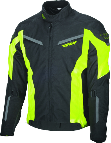 Fly Racing - Fly Racing Strata Jacket - 477-2104-4 - Hi-Vis/Black - Large