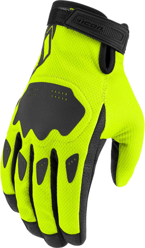 Icon - Icon Hooligan CE Gloves - 3301-4378 - Hi-Vis - Small