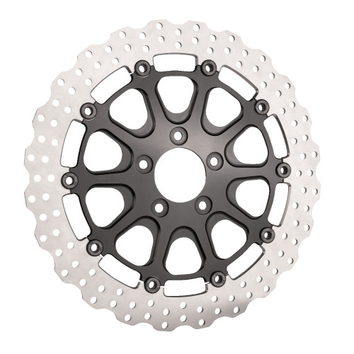 SLYFOX - SLYFOX Full Floating Front Brake Rotor - 13in. - Black - 0133-3061S-B