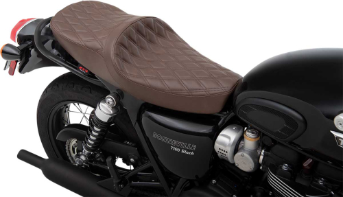 Z1R - Z1R Low-Profile Touring Seat - Double Diamond Brown - 0810-2229