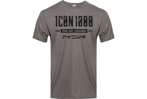 Icon - Icon Slabtown Memento T-Shirt - 3030-22872 - Gray - Medium