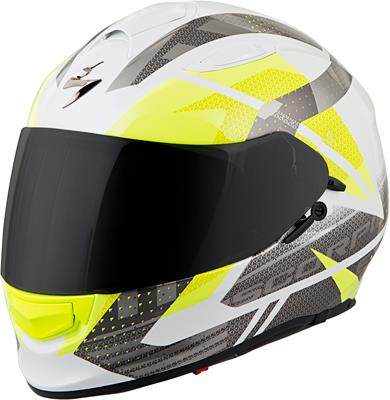 Scorpion - Scorpion EXO-T510 Fury Helmet - T51-1417 - White/Silver - 2XL